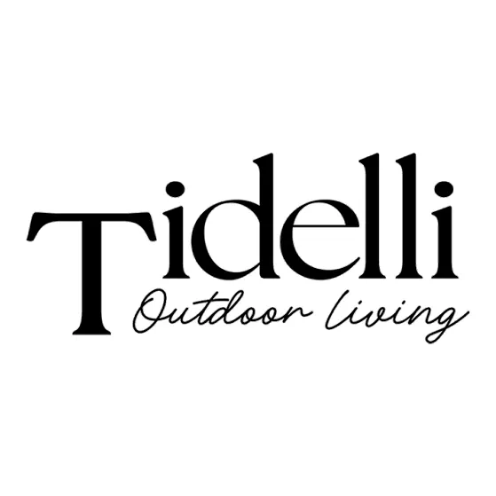 Logotipo tidelli Outdoor Living – móveis de alta qualidade para áreas externas